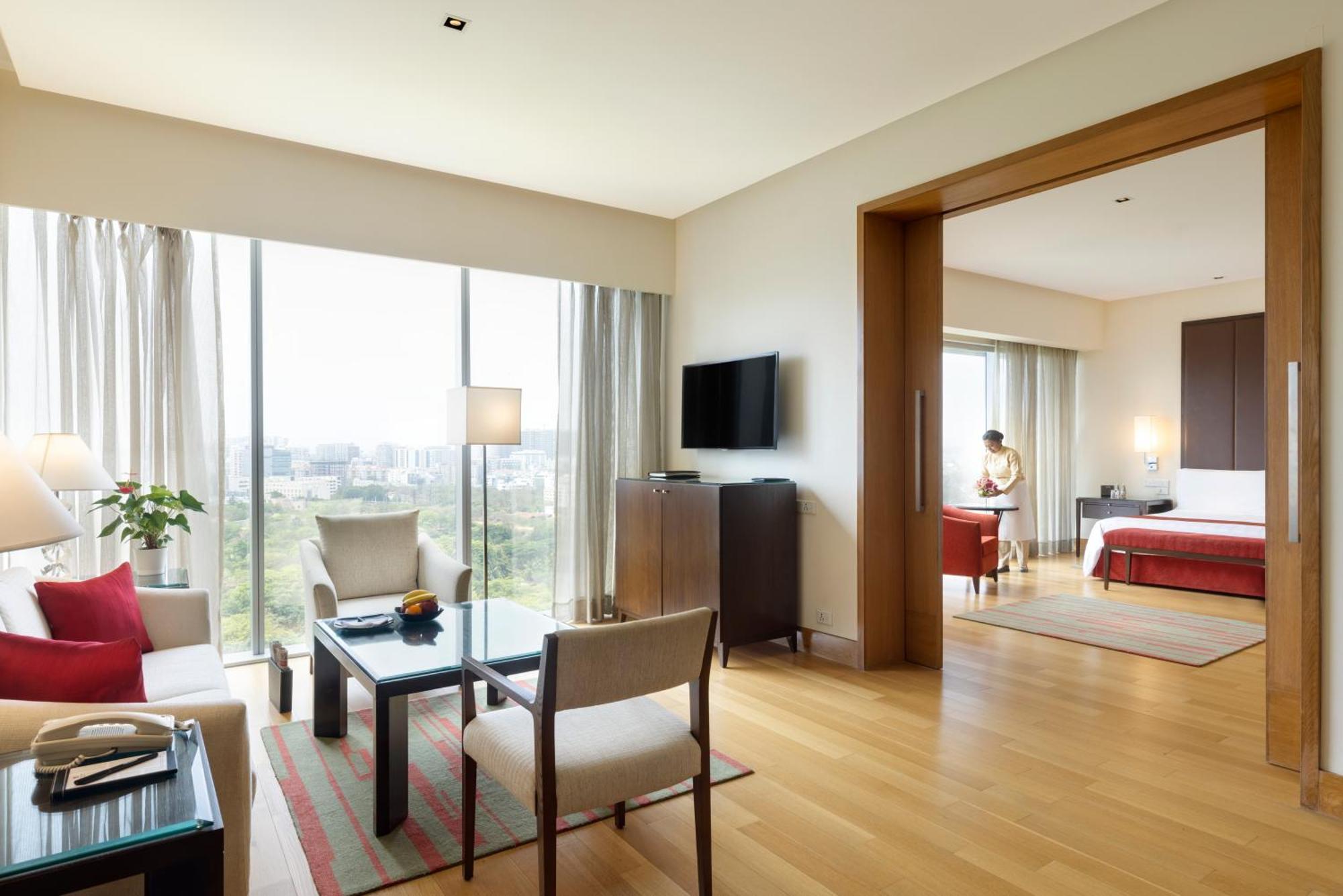 Hotel Trident Hajdarábád Exteriér fotografie Suite at the Park Hyatt Hyderabad